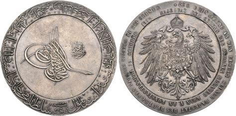 Medaille Zur Erinnerung An Den Besuch Kaiser Wilhelms Ii In