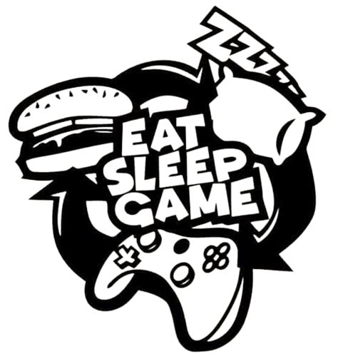 Can Cooler Graphics Eat Sleep Game Repeat Svg Png Files For Cricut Htv