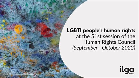 Lgbti People S Human Rights At The St Un Human Rights Council Youtube