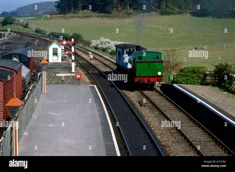 Weybourne Station On The North Norfolk Railway With Hunslet Saddle Tank