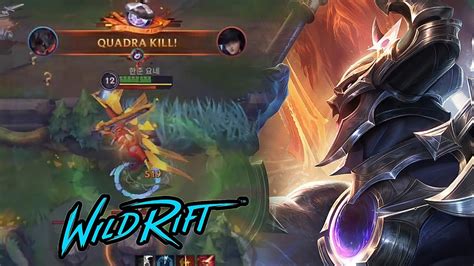 Wild Rift Aatrox Vs Quadrakill Aatrox Vs Gragas Baron Lane Season