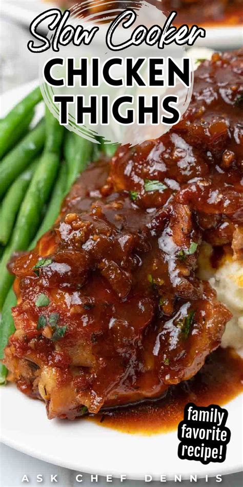 Slow Cooker Chicken Thighs Artofit