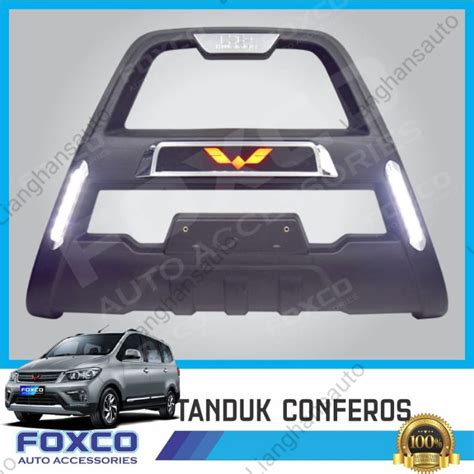 Jual Tanduk Depan Wuling Confero Model Hummer With Led Fxc Shopee