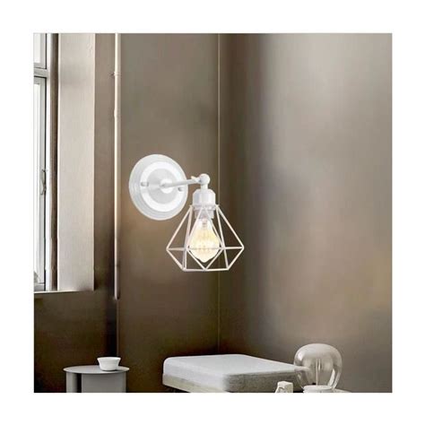 Idegu Moderne Applique Murale Int Rieur En Cage E Lampe Murale