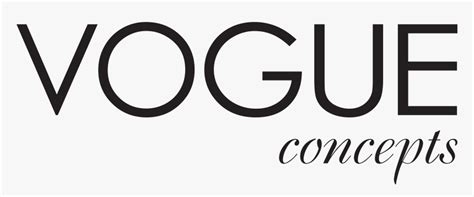 Vogue Logo Png Vogue Concept Transparent Png Kindpng