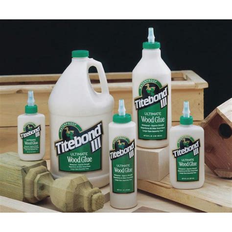 Cola Adesivo Titebond Iii Ultimate Wood Glue Para Madeira Kg