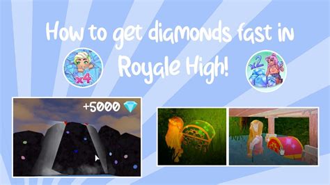 How To Get Diamonds Fast In Royale High Quick And Easy Youtube