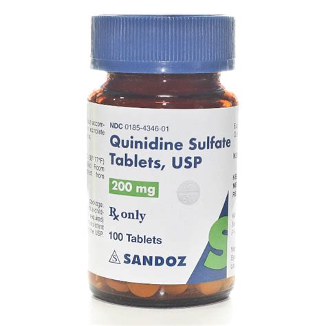 QUINIDINE SULFATE 200MG RX Products