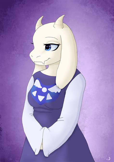 Toriel Portrait by MeannCat on DeviantArt