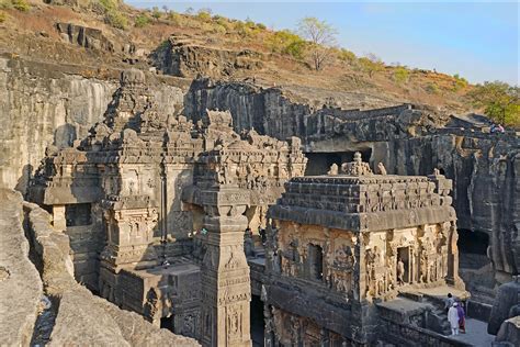 Kailasa Temple, Ellora (Illustration) - World History Encyclopedia