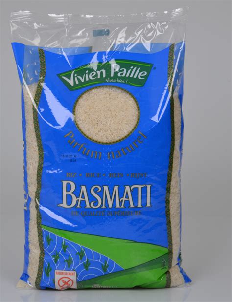 Vivien Paille Riz basmati 5 kg Riz Good épices