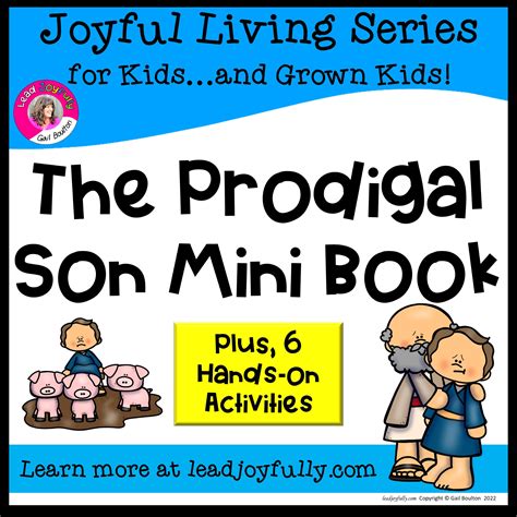 The Prodigal Son Mini Book With Six Hands On Activities Joyful Living