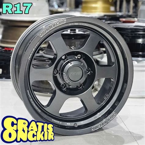 Jual Velg Racing Ring 17 TE37 XT PCD 6X139 7 Velg Racing Mobil R17 Velg