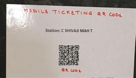 Mumbai Railway Commute Gets Easier Scan A QR Code Get A Ticket