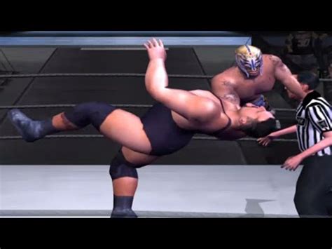 Rey Mysterio Vs Big Show Jurus Terbang Only Smackdown Pain YouTube