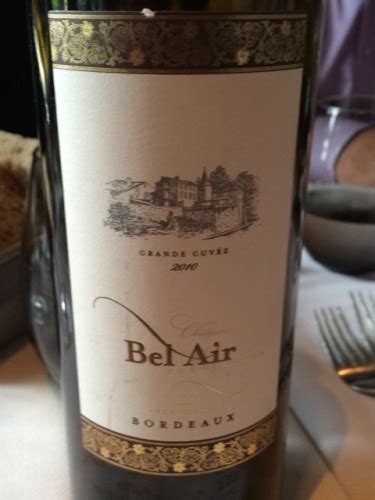 Château Bel Air Perponcher Grande Cuvée Bordeaux Rouge Vivino Sverige