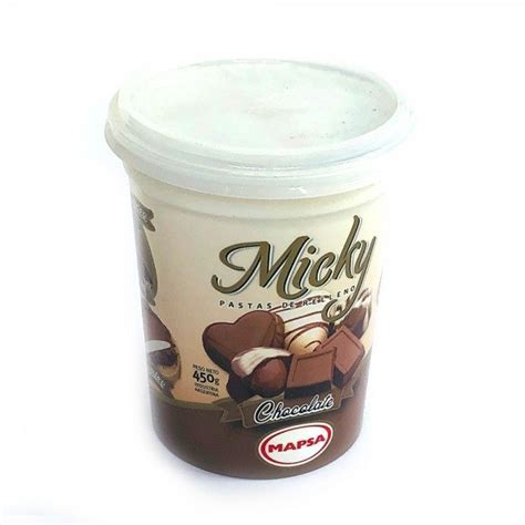 Pasta De Relleno Micky Sabor Chocolate Gr Mapsa