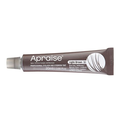 Apraise Eyelash And Eyebrow Tint Light Brown Salon Saver