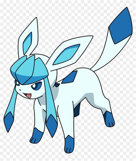 Glaceon Png - Pokemon Eevee Evolution Glaceon, Transparent Png ...