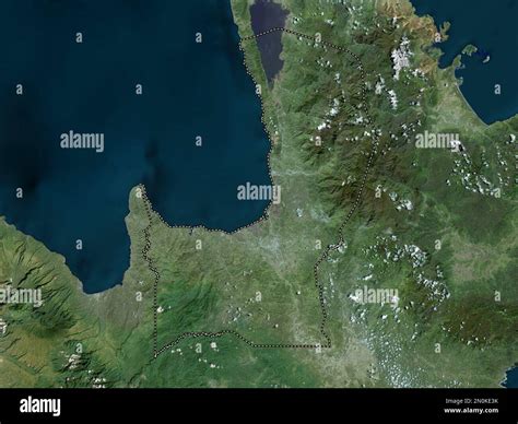 Agusan del Norte, province of Philippines. High resolution satellite ...