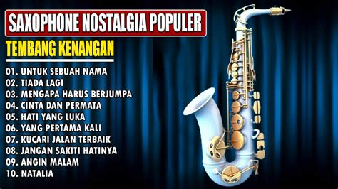 INSTRUMEN MUSIK SAXOPHONE TEMBANG KENANGAN MENEMANI SAAT SANTAI