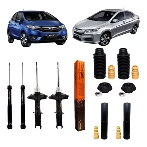 Kit Amortecedor Honda Fit A Kit Batente