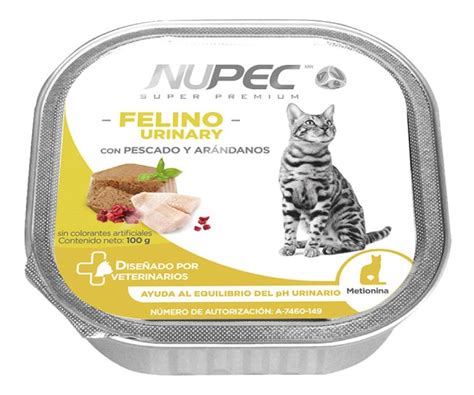 Nupec Felino Urinary Y Hairball Alimento H Medo Pack Latas Golvix