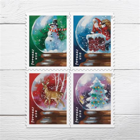 Snow Globes Stamps | USPS.com