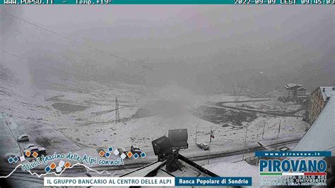 Prima Neve Di Autunno Sullo Stelvio Ecco Le Immagini Dalle Webcam