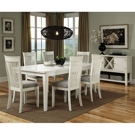 Regency White Dining Room Set Standard Furniture | Furniture Cart