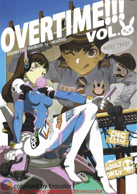 Overtime Overwatch Fanbook Genji Plows D Va S Pussy Deep And