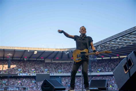 Bruce Springsteen E Street Band at La Défense Arena Paris France on