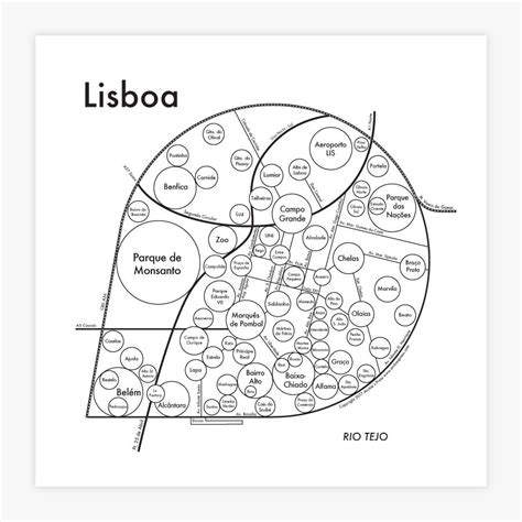 Lisbon Map – Archie's Press