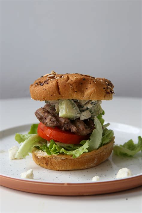 Lamb Burgers With Cucumber Tahini Salad Twist Of Lemons