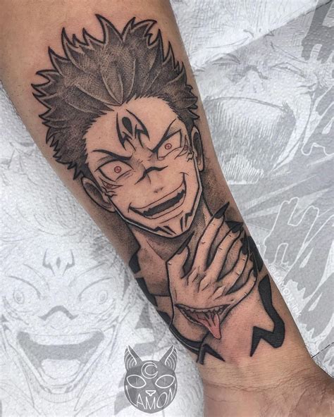 Tattoo Tatuador Anime Geek SP No Instagram Sukuna Jujutsu Kaisen