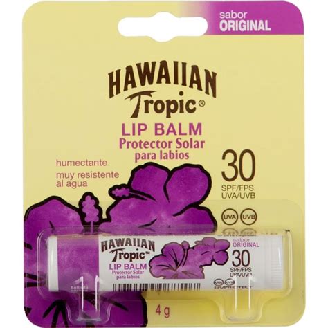 Hawaiian Tropic Lip Balm Fps Protector Labial Farmacia Leloir Tu