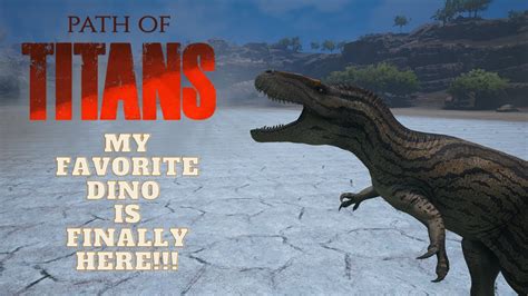 Torvosaurus Is Finally Here Path Of Titans Jfd Mod Youtube