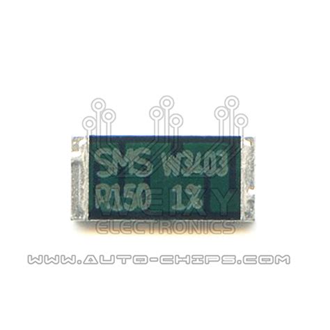 SMS R150 commonly used vulnerable high-precision alloy power resistors ...