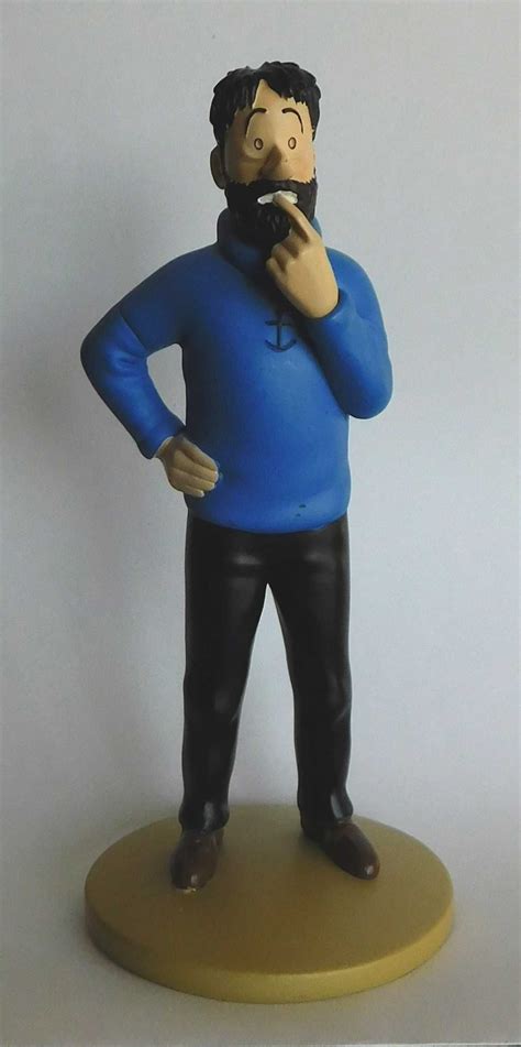 Figura Tintin Capit O Haddock Cole O Oficial Moulinsart Herg Fran A