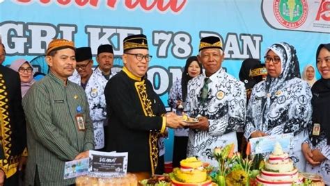 Bupati Ppu Pimpin Upacara Hut Ke 78 Tahun Pgri Kompak Id