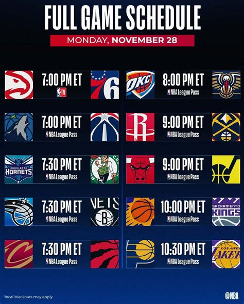 NBA on Twitter: "10-game night on NBA TV and the NBA App! ️ East ...