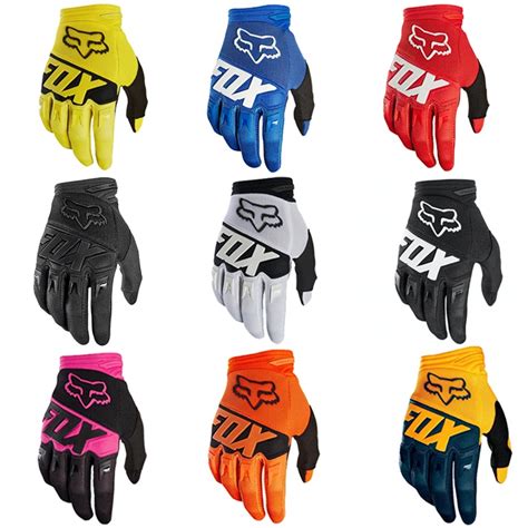 Fox Dirtpaw Gloves Luvas De Ciclismo Motocross Cores Escorrega O Pre O