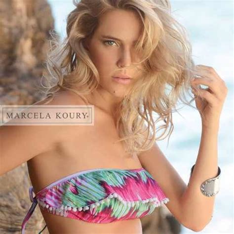 Image Bikini Marcela Koury Malla Bandeau Y Vedetina Art