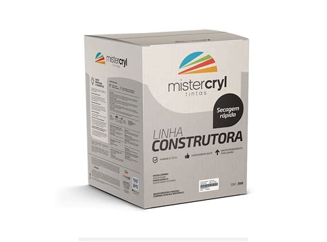 Massa Corrida Drywall Mistercryl Tintas Colorindo A Vida Das Pessoas