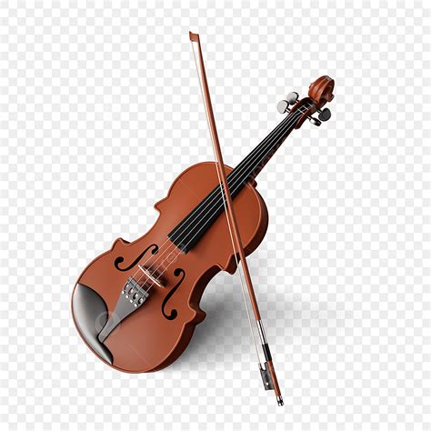 Violin And Bow Clipart With No Background