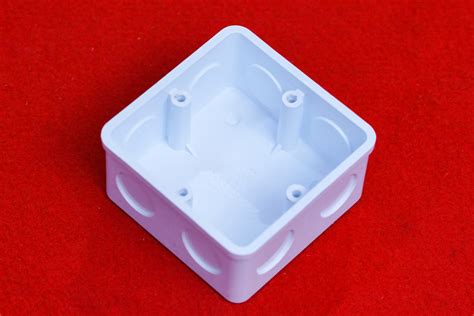 Flush Box 3x3 Pvc White Tep Industrial Spc