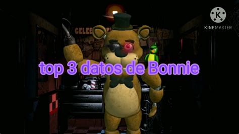 3 Curiosidades De Bonnie Fnaf YouTube