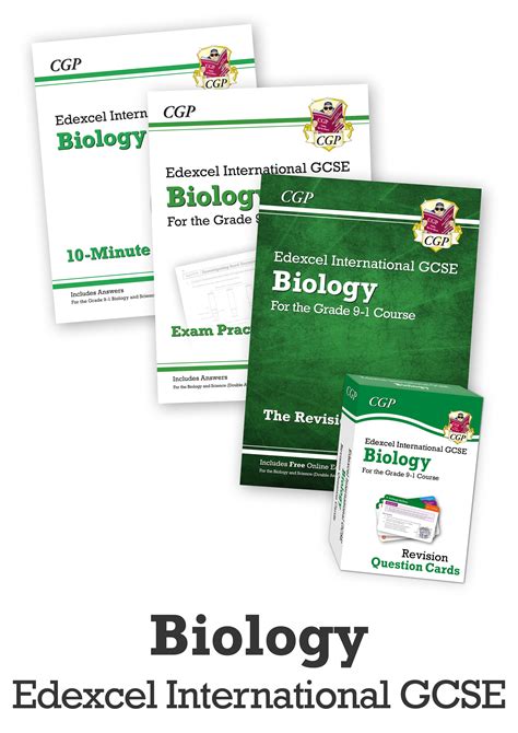 Edexcel International GCSE Biology Revision Question Cards CGP Books