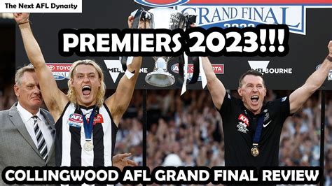 COLLINGWOOD 2023 PREMIERS COLLINGWOOD VS BRISBANE AFL GRAND FINAL