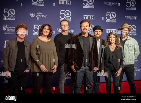 October Nashville Tennessee Usa Casting Crowns On The Red